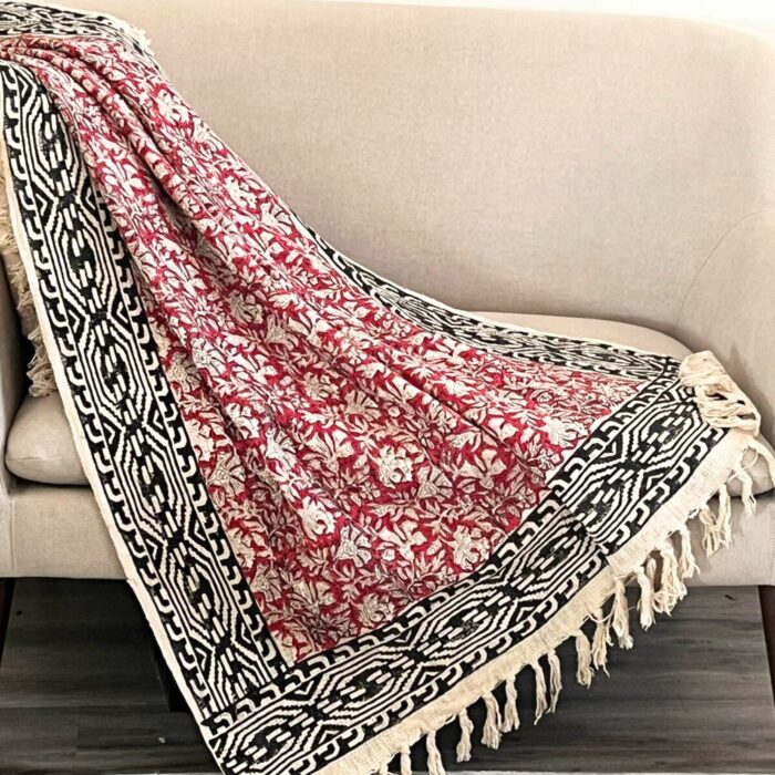 Gift Red Throw Blanket