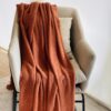 Rust Throw Blanket