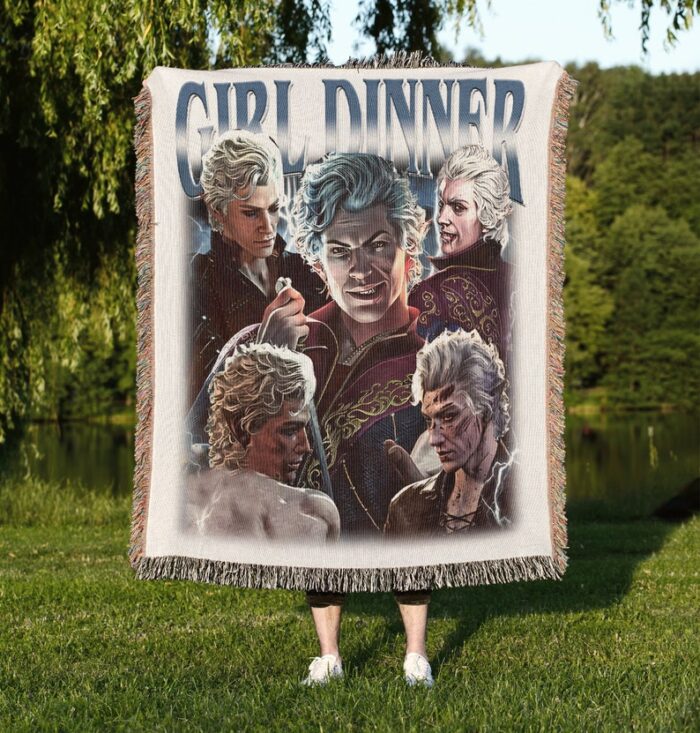 Astarion Girl Dinner Woven Blanket