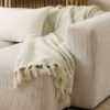 Bergen Green Boucle Throw