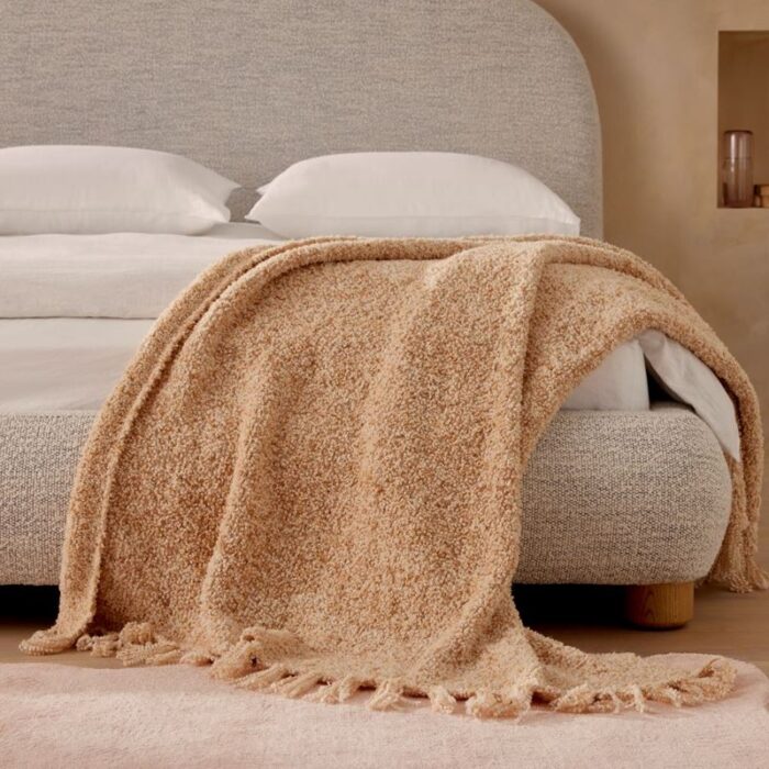 Bergen Natural Boucle Throw