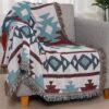 Bohemian Aztec Throw Blanket