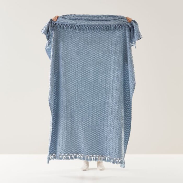 Byron Light Denim Throw