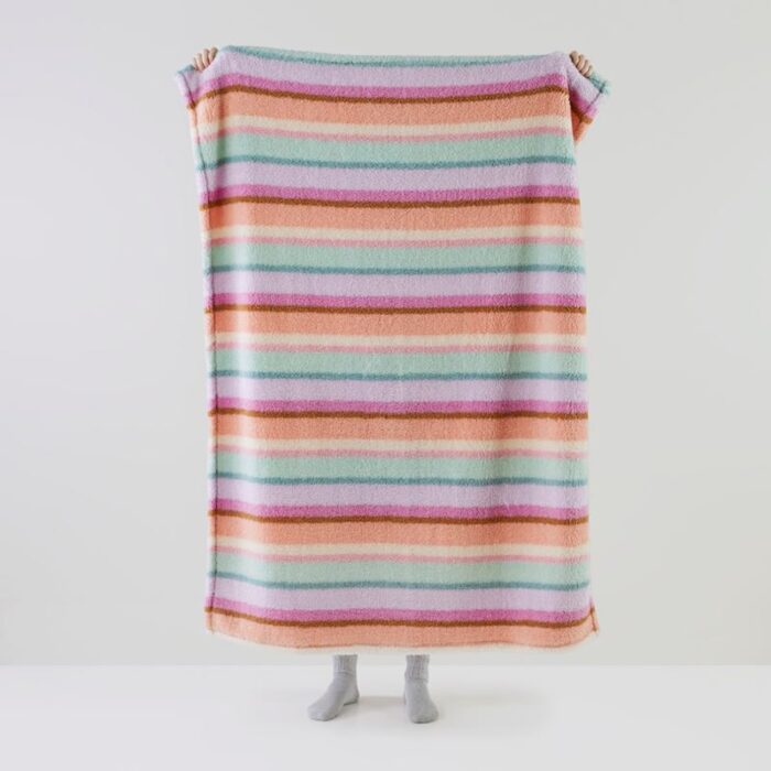 Cloud Neopolitan Stripe Throw