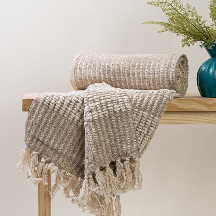 Organic Soft Cotton Throw