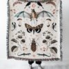 Creepy Crawlies Personalized Throw Blanket: Woven Cotton Throw