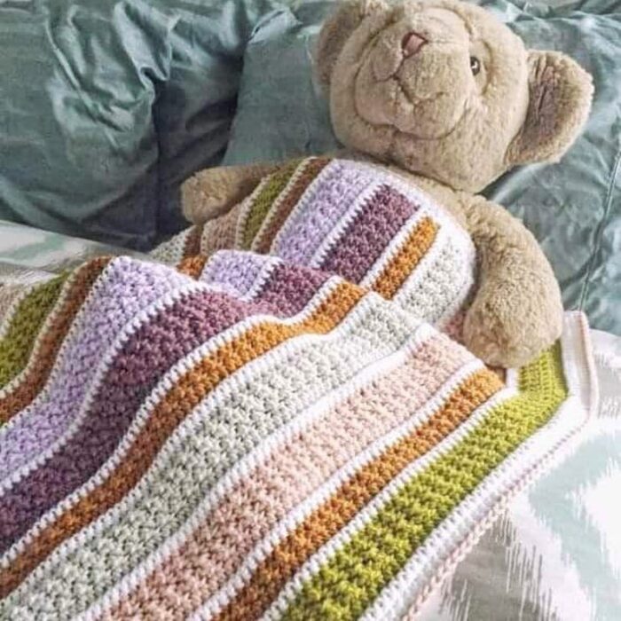 Crochet Blanket Pattern - Bellame Baby Blanket Pattern Gender Neutral Heirloom Textured Blanket