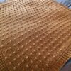 Crochet Pattern Blanket - Chocolate Dew Drops Blanket Intermediate Pattern Cozy Neutral Textured Knit-Like Blanket