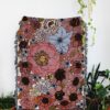 Dream Garden Floral Blanket - Tapestry Blanket - Cotton Throws - Housewarming Gift - Flower Home Decor