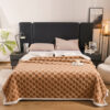 Fashion Checkerboard Thick Warm Throw Blanket