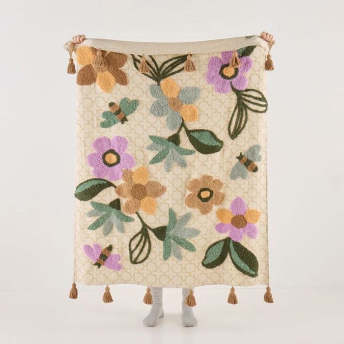 Geo Garden Earth Throw