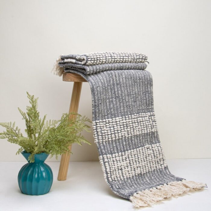 Handmade Organic Cotton Throw