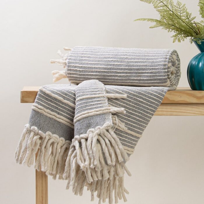 Handmade Organic Cotton Throw