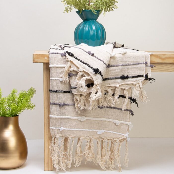 Tassel Throw Blanket