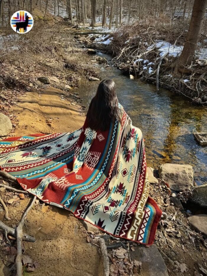 Handmade Alpaca Blanket