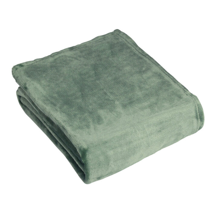 Harlow Fleece Throw Eucalyptus