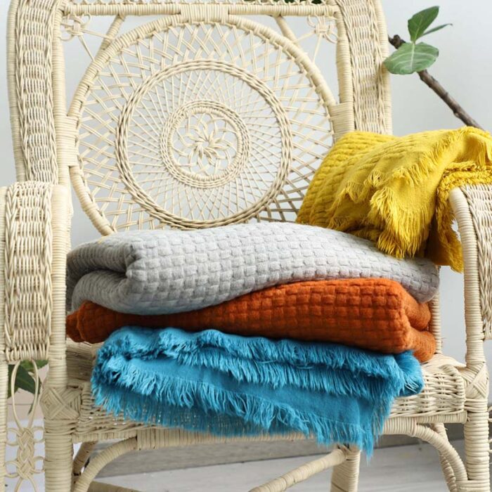 Home Decor Solid Color Comfy Blanket