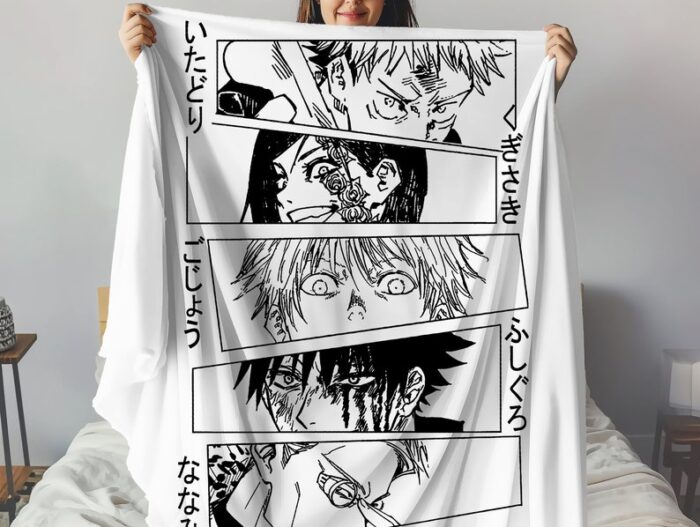 Japanese Anime Plush Blanket