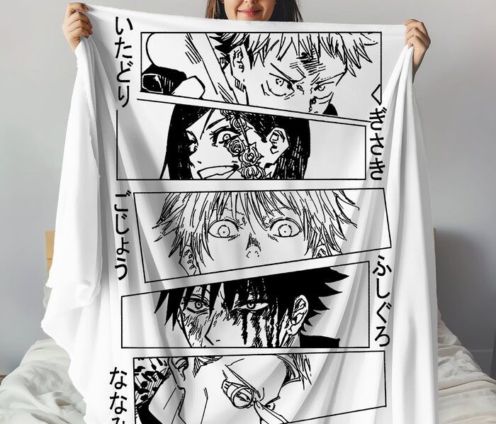 Japanese Anime Plush Blanket