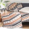 Large Bohemian Aztec Cotton Throw Blanket