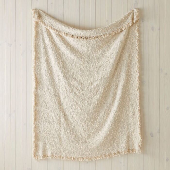 Leiden Natural Boucle Throw