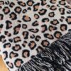 Leopard Print Blanket: Animal Pattern Woven Throw