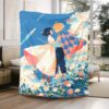 Miyazaki Anime Fleece Blanket