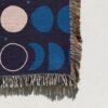 Moon Phases Blanket: Blue Blanket