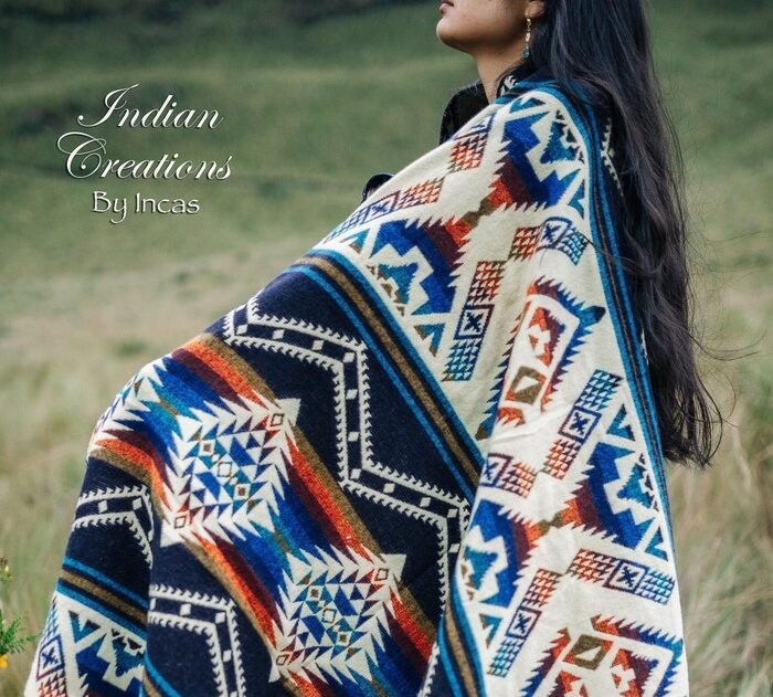 Navajo Alpaca Wool Blanket