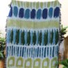 Paint Swatches Tapestry Blanket - Boho Colorful Home Decor - Home Decor - Abstract Throw Blanket - Blue - Green - Paint Streaks