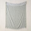 Pasquale Soft Green Linen Throw