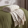 Saku Throw Olive