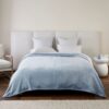 Sherpa Frost Blue Blanket