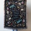 Skeleton Blanket: Magic Bones Woven Throw