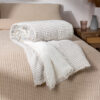 Skye Sherpa Throw Natural/Ink