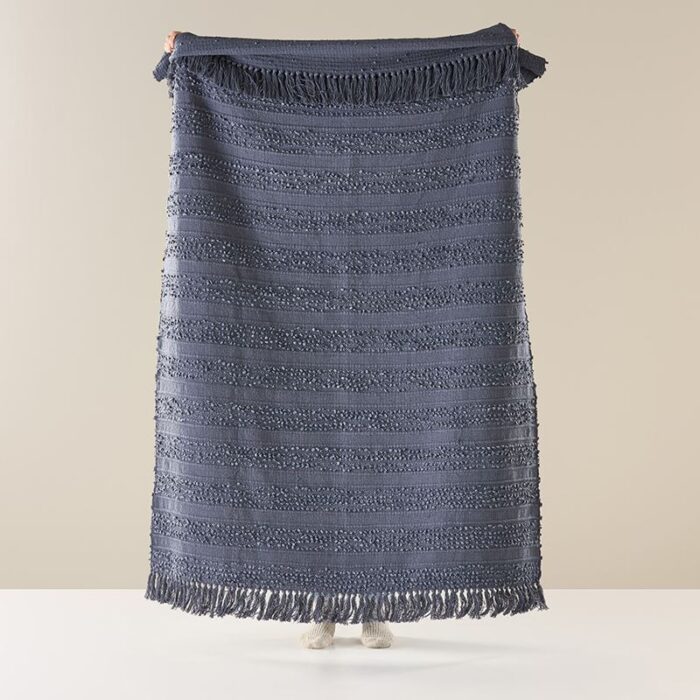 Somerset Winter Blue Throw