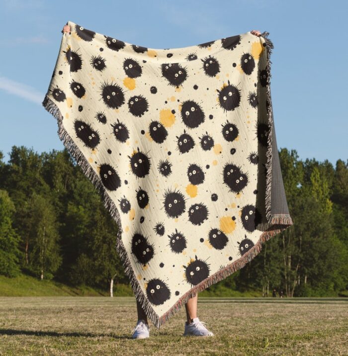 Soot Sprites Woven Blankets