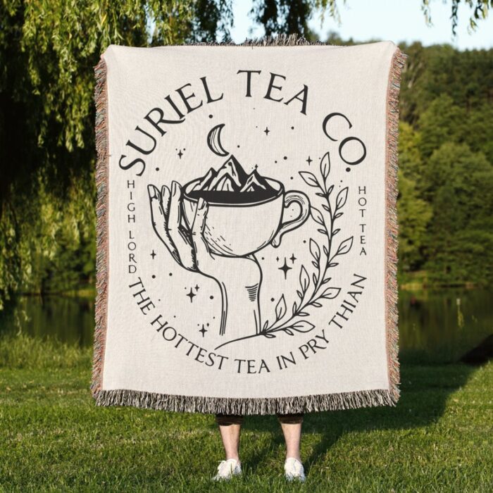 Tea Co Banned Books Woven Blanket