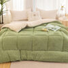 Thick Warm Plush Fleece Blanket