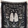 Til Death Blanket: Ghosts Woven Throw