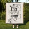 Vintage Anime Woven Blanket