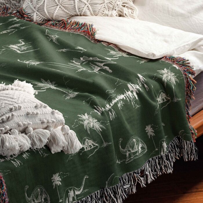 Toile De Jouy Throw