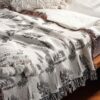 Woven Cotton Tapestry Blanket