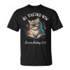 All Together Now Summer Reading 2023 Book Lover Cat Reading Reading Funny Designs Funny Gifts Unisex Unisex T-Shirt