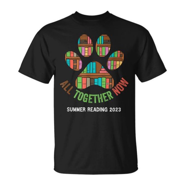 All Together Now Summer Reading Program 2023 Library Books Unisex Unisex T-Shirt