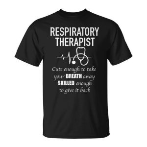 Awesome Super Hero Respiratory Therapist Cute Unisex T-Shirt