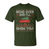 Bend Over And I'll Show You Ugly Christmas Couple Matching Unisex T-Shirt