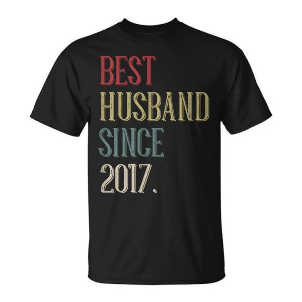 Best Husband 2017 6 Year 6Th Wedding Anniversary For Him Men Unisex Unisex T-Shirt