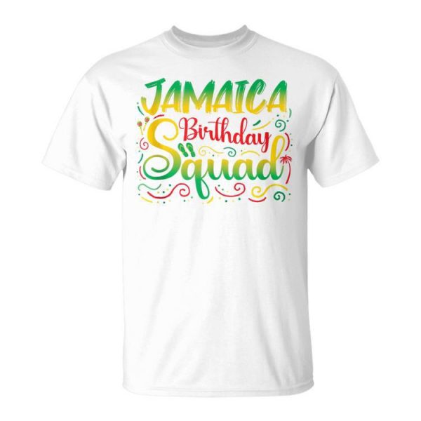 Birthday Girls Jamaica Squad Trip 2024 Party Outfit Matching Unisex T-Shirt