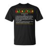 Black Father Men Melanin King Husband Dad Junenth Kings Unisex Unisex T-Shirt